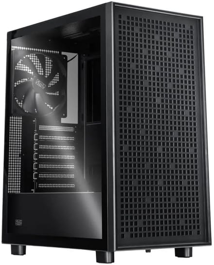 SMX Cassette - Mid Tower Behuizing ATX Tempered Glass Zwart