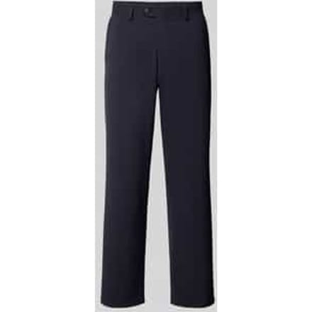 Loose fit pantalon met riemlussen model 'LOOSE-LIAM'