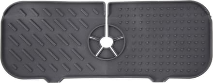 Afdruipmat voor Gootsteen Silicone 36x14 cm - Gootsteenmat - Gootsteen Mat - Spoelbakmat