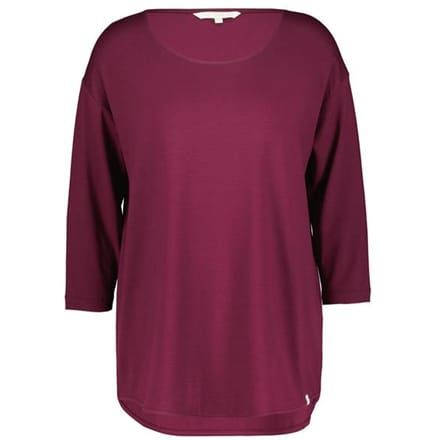 DIDI Dames Loose tee crew 3/4 sleeves Windsor wine maat 48
