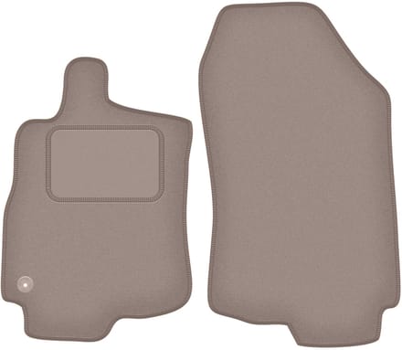 Beige voormatten voor: Renault Megane III cabrio (2008-2015)