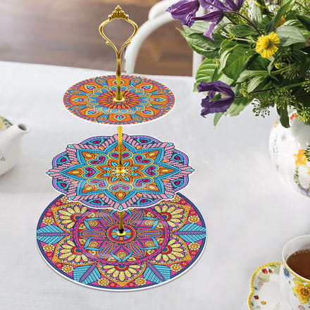Etagère 303 - Mandala - Diamond painting - compleet pakket - Diamond painting by Wietske