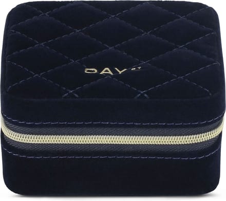 DAY ET Sieradendoos Day Q Jewelry Zip Square Sky Captain Donkerblauw