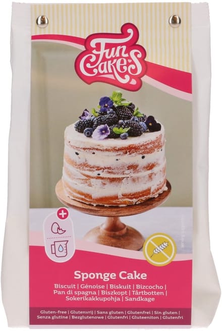 FunCakes Mix voor Biscuit Glutenvrij 400g