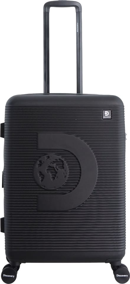 Discovery Eclipse Harde Koffer / Trolley / Reiskoffer - Medium - 68+7 Liters - Anthraciet - Antraciet / Medium