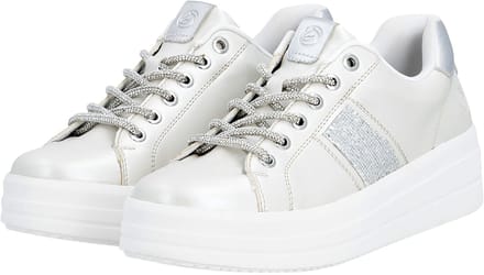 Lage sneakers met veters