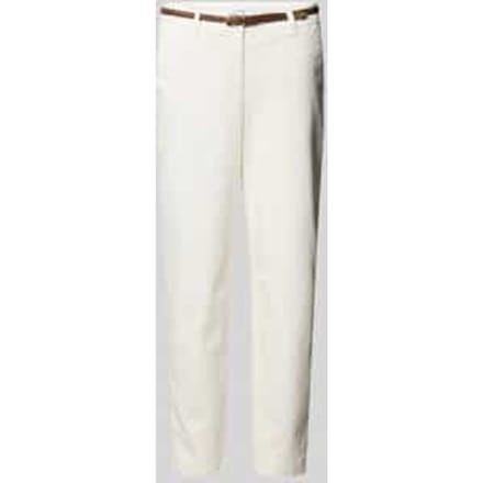 7/8 Pantalon met Fittende Been en Taille Dames COMMA