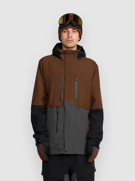 Volcom Rnge Stretch 30K Jas bruin