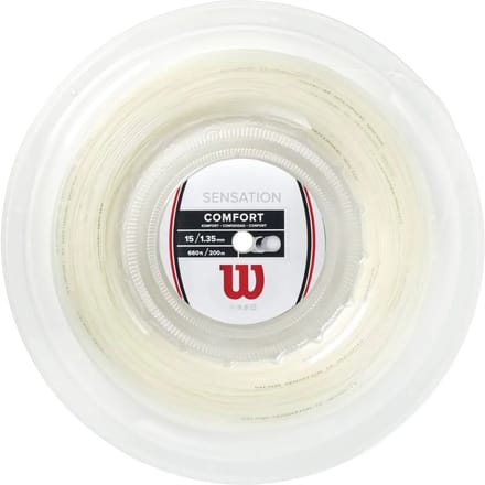 Wilson Sensation Rol Snaren 200m-Natuurlijke Kleuren