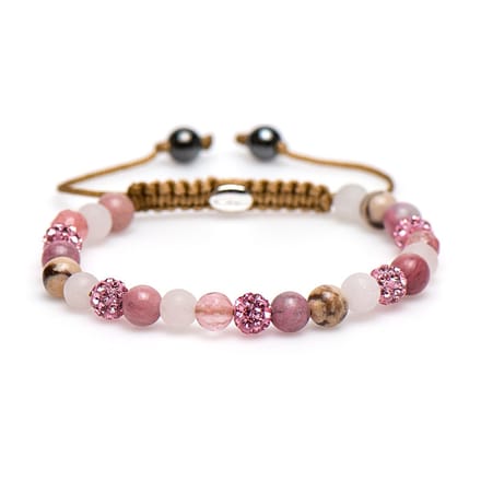 Karma Spiral Dames Armband Metaal - Meerkleurig