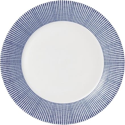 Royal Doulton Pacific Dots Ontbijtbord 23 cm - Porselein/blauw
