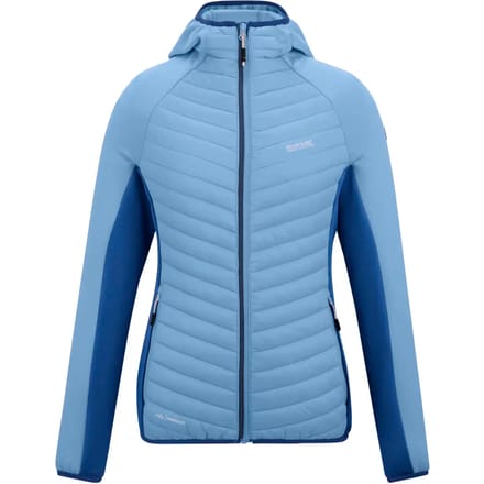 Dames Andreson Stretch Waterafstotende Hybride Jas met Baffle-afwerking