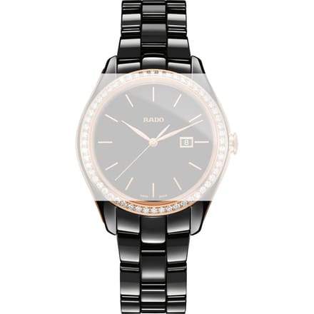 Rado straps 07.04970.10 HyperChrome Horlogeband
