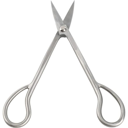 Roestvrijstalen Bonsaischaar Bonsaischaar Lange Handvat Schaar 185mm gray