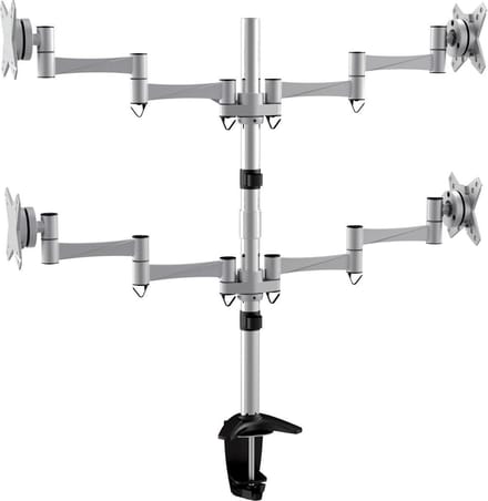 EPZI ARM-DD105 Universele TV/Monitor Bureausteun, Geschikt voor 4x LCD/LED Monitors van 13 t/m 23 inch