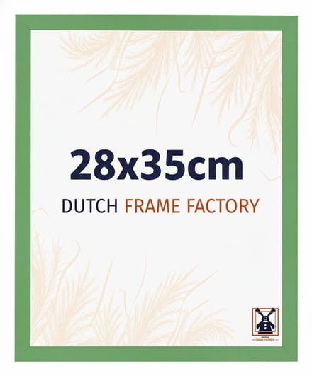 Fotolijst 28x35 cm - MDF - Groen - Benno