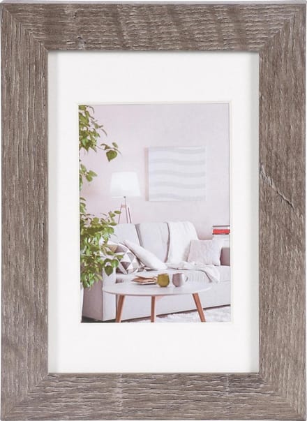 Fotolijst - Henzo - Modern - Fotomaat 10x15 cm - Donkergrijs