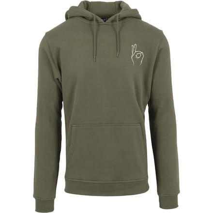 Mister Tee - Easy Sign Hoodie/trui - L - Olijfgroen