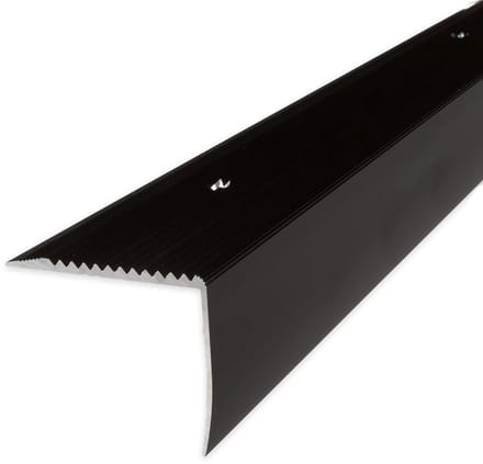 Geanodiseerd Aluminium Trapneus Profiel Brons Donker 1000 mm Geboord