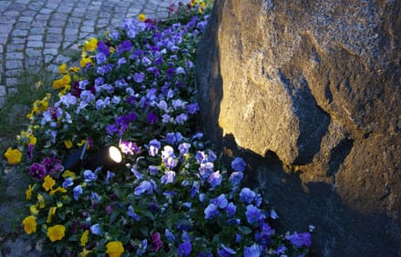 RTM Lighting Solar prikspot -Zwart -Warm Wit -21CM -Zonne-Energie
