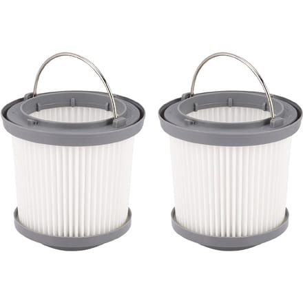 2 stuks Filter Vervanging Voor Black&decker PV1210 V1020l PD11420L Stofzuiger white
