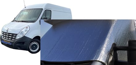 Raamisolatie Buitenzijde Geschikt voor Renault Master/Opel Movano/Nissan Interstar vanaf 04/2010