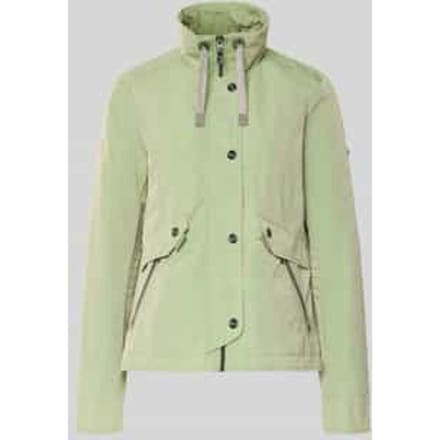 regular fit jas met logo-patch