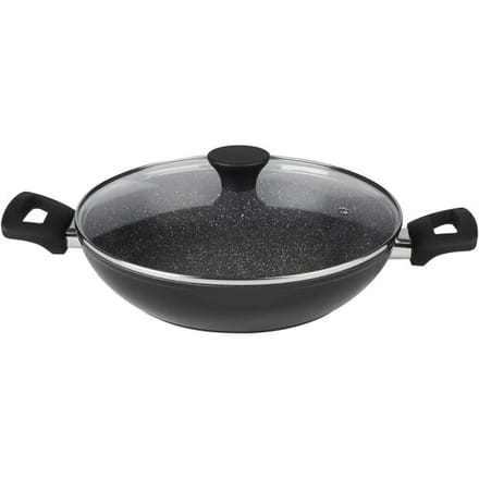 SILVERCREST Serveerpan Ø28 cm (zwart)