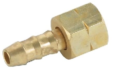 Adaptateur 1/4'' L pour raccorder un tuyau de gaz 8x15 mm 8x15  mm