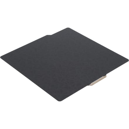 PEI Magnetische Flexibele Stalen Plaat voor Bambu voor Lab P1P P1S X1C Printers 257x257mm Mat Oppervlak gray