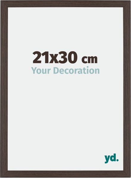 Your Decoration - Fotolijst 21x30 cm - MDF - Eiken Donker - Mura