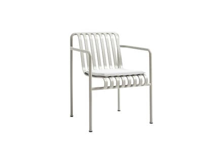 HAY - Zitkussen voor Palissade Dining Arm Chair - grijs - grau