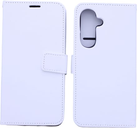Bookcase Geschikt voor: Samsung Galaxy S21+ 5G - Wit - portemonnee hoesje