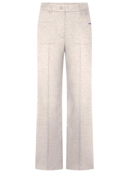 Wide Fit-7/8-broek Van Raffaello Rossi beige