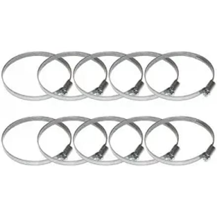 Set van 10 metalen klemmen voor motoren Brazoline Serflex 80 x 100