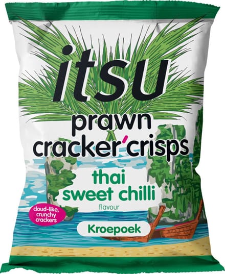 Itsu Thai prawn crackers 6 x 60 gram