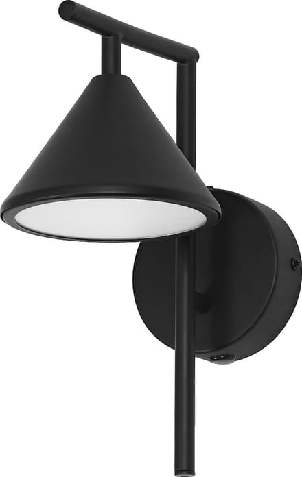 LEDVANCE Decor Fuji wandlamp 5W 930 zwart