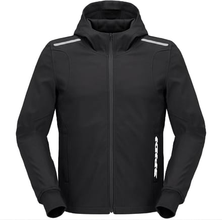 Spidi Hoodie Armor Light Black S - Maat - Jas