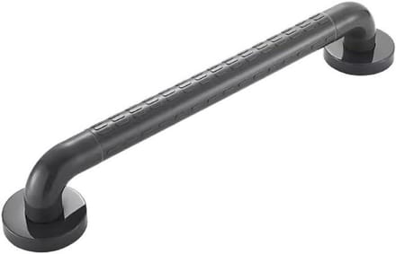 Douchebeugel - Veiligheidsgreep Badkamer - Veilig Douchen - Antislip Oppervlak - 60 cm - Gunmetal Grijs