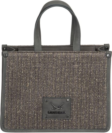 Sansibar Handtas Schoudertas Mini Tote Bag Anthracite Antraciet