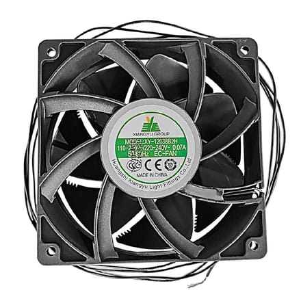 Polar ventilatormotor
