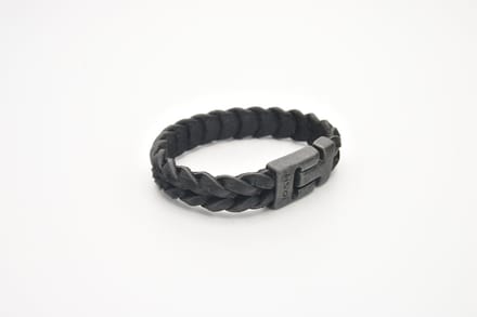 Josh-24941-Armband-Zwart-Heren-21,5cm