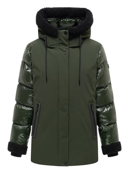 Navahoo dames winterjas Herzschmelz 14 met capuchon