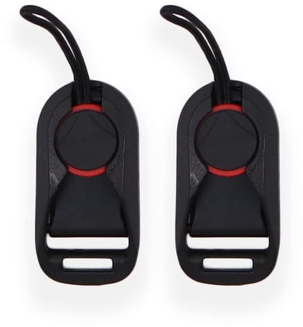 Dailygoods - Set van 2 Snelsluiting Camera Riemclip Adapters