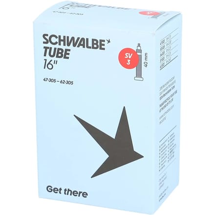 Schwalbe - Binnenband Fiets - Frans Ventiel - 40 mm - 16 x 1.75 - 2.50