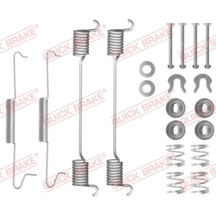 Toebehorenset, remschoenen QUICK BRAKE 105-0525