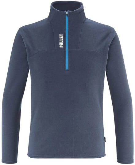 Millet Ubic Lightgrid Fleece Met Halve Rits Blauw XS Man