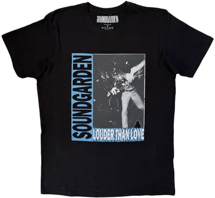 Soundgarden - Louder Than Love Heren Tshirt - S - Zwart