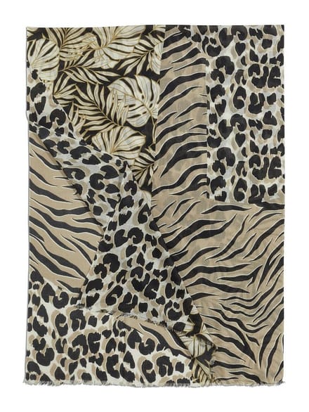 Sjaal kasjmier Van Peter Hahn beige