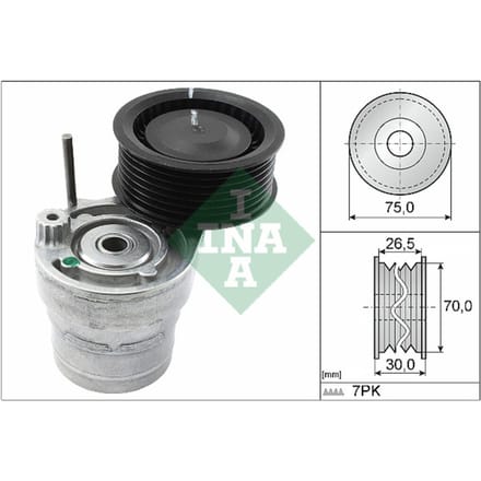 Schaeffler Ina Spanarm, V-ribbelriem INA 534 0603 10